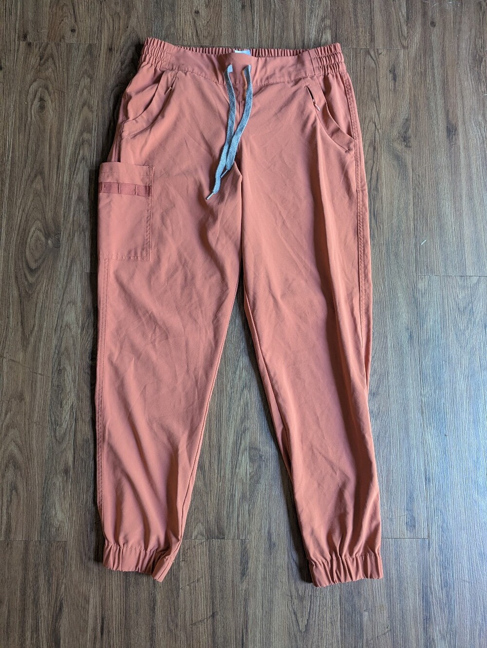 Wonderwink Renew Orange Jogger Style Scrub Pants Sz M